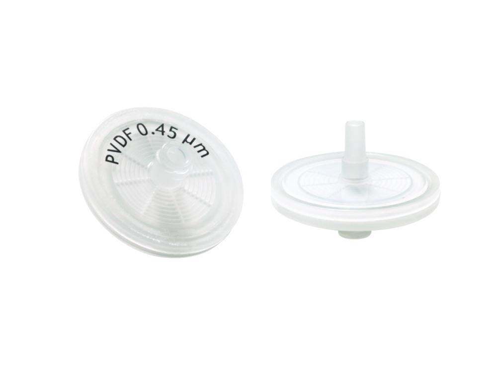 LLG Syringe Filter from PVDF, 0.22 µm Ø 25 mm, Transparent, Sterile, Pack of 50

