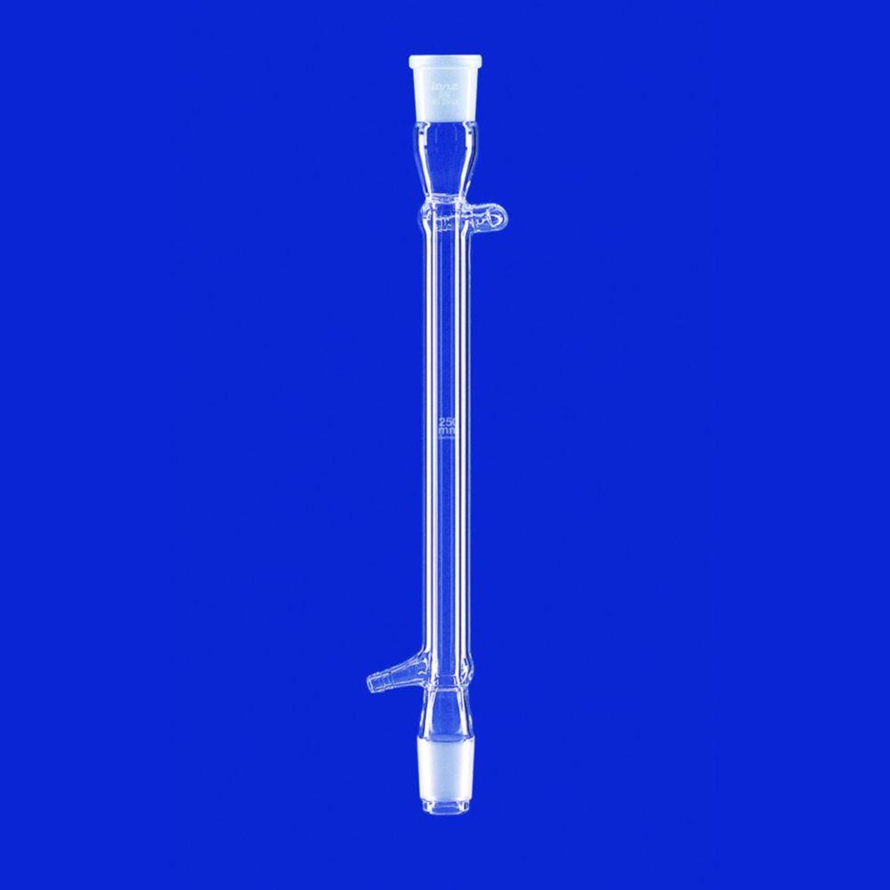 Lenz-Laborglas Liebig Condensers, Socket/Cone NS 19/26, Jacket L. 160 mm

