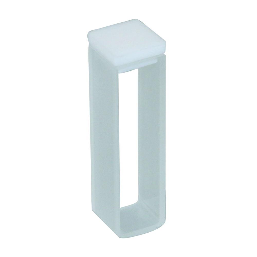 LLG Cuvettes 3.5ml, Quartz Glass Path Length 10 mm, with PTFE Lid Pack of 2