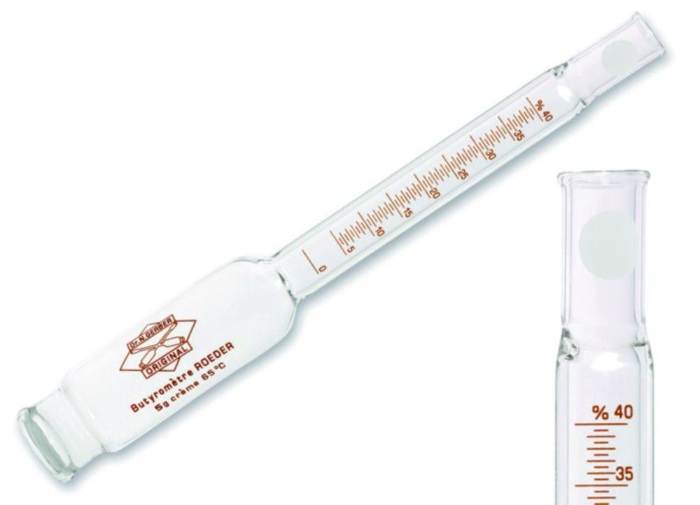 Cream butyrometer Roeder measuring method, 0-60%:1,0 F