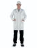 Mens laboratory coat, size 48/50 white, 65% polyester / 35% cotton, 1/1 arm, type 81510