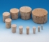 Cork stoppers, 20 x 24 x 27 mm high
